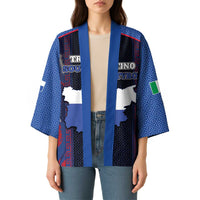 Personalized Italy Trentino-South Tyrol Kimono Coat Of Arms Eagle And Roman Patterns
