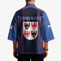 Personalized Italy Trentino-South Tyrol Kimono Coat Of Arms Eagle And Roman Patterns