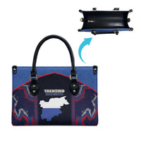Italy Trentino-South Tyrol Leather Bag Coat Of Arms Eagle And Roman Patterns