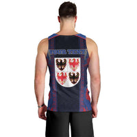 Personalized Italy Trentino-South Tyrol Men Tank Top Coat Of Arms Eagle And Roman Patterns