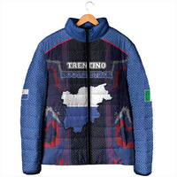 Personalized Italy Trentino-South Tyrol Padded Jacket Coat Of Arms Eagle And Roman Patterns