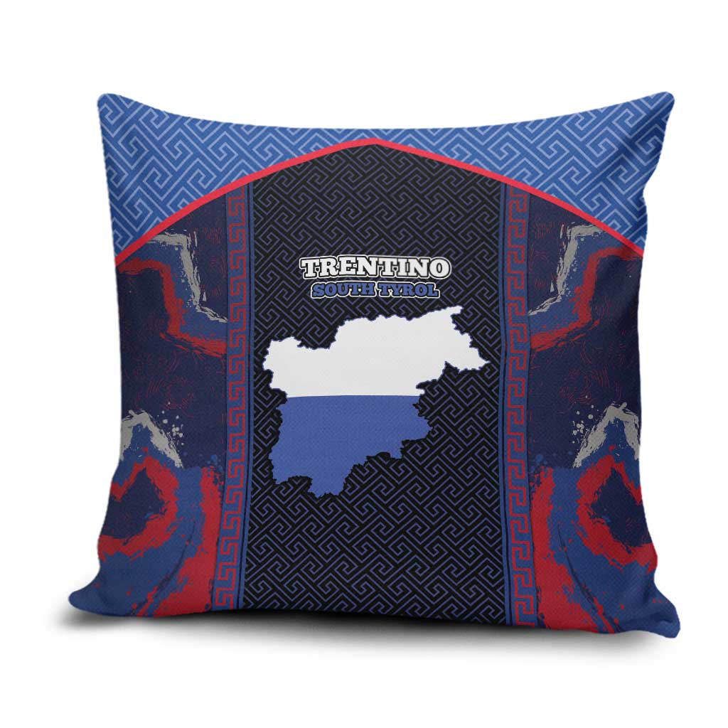 Italy Trentino-South Tyrol Pillow Cover Coat Of Arms Eagle And Roman Patterns