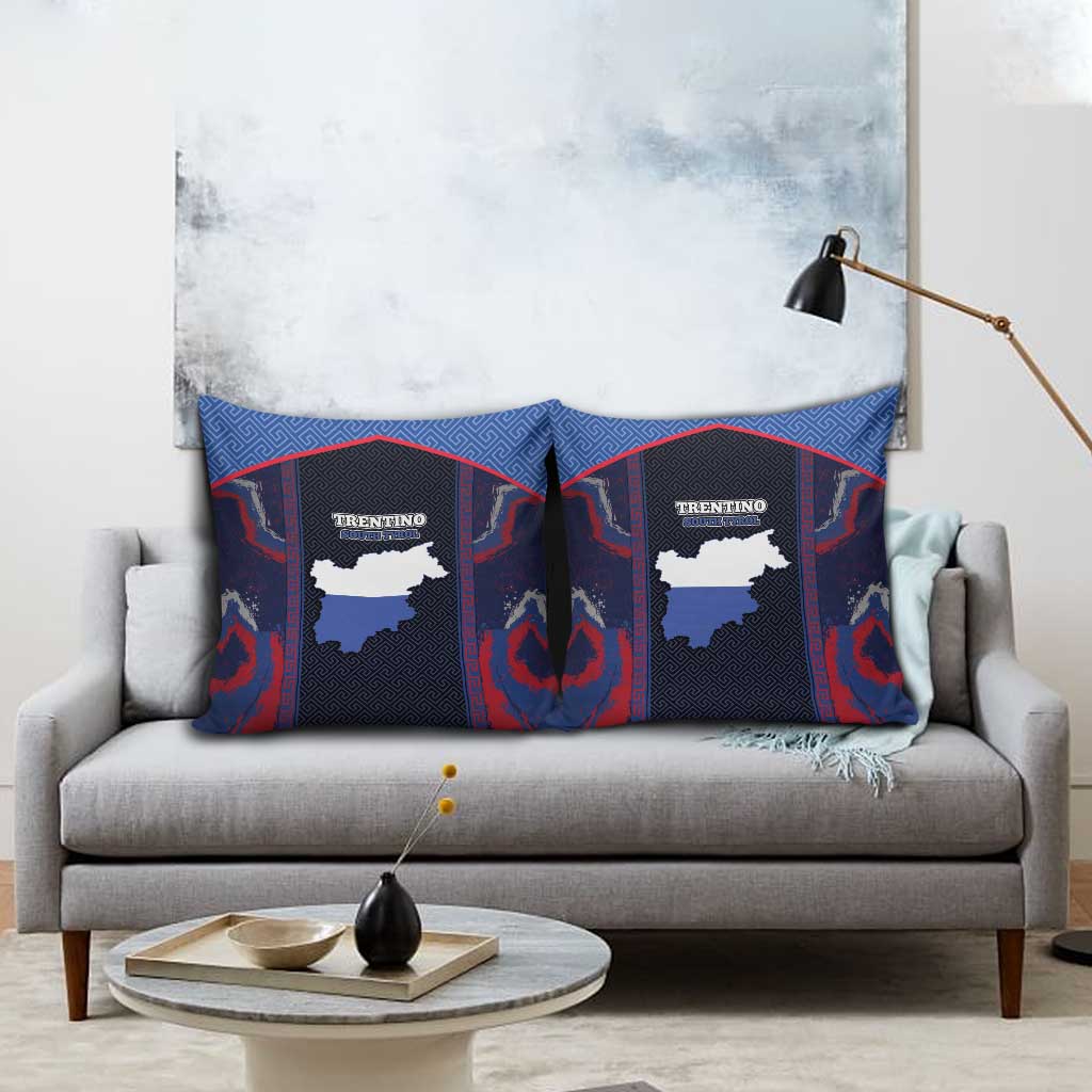 Italy Trentino-South Tyrol Pillow Cover Coat Of Arms Eagle And Roman Patterns