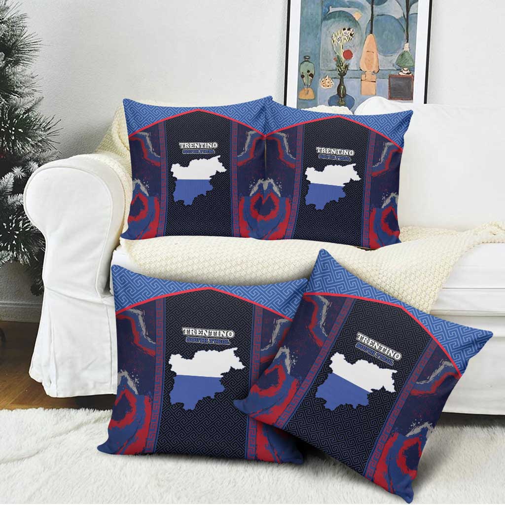 Italy Trentino-South Tyrol Pillow Cover Coat Of Arms Eagle And Roman Patterns