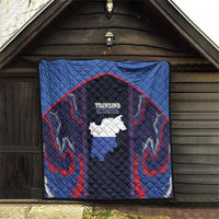 Italy Trentino-South Tyrol Quilt Coat Of Arms Eagle And Roman Patterns
