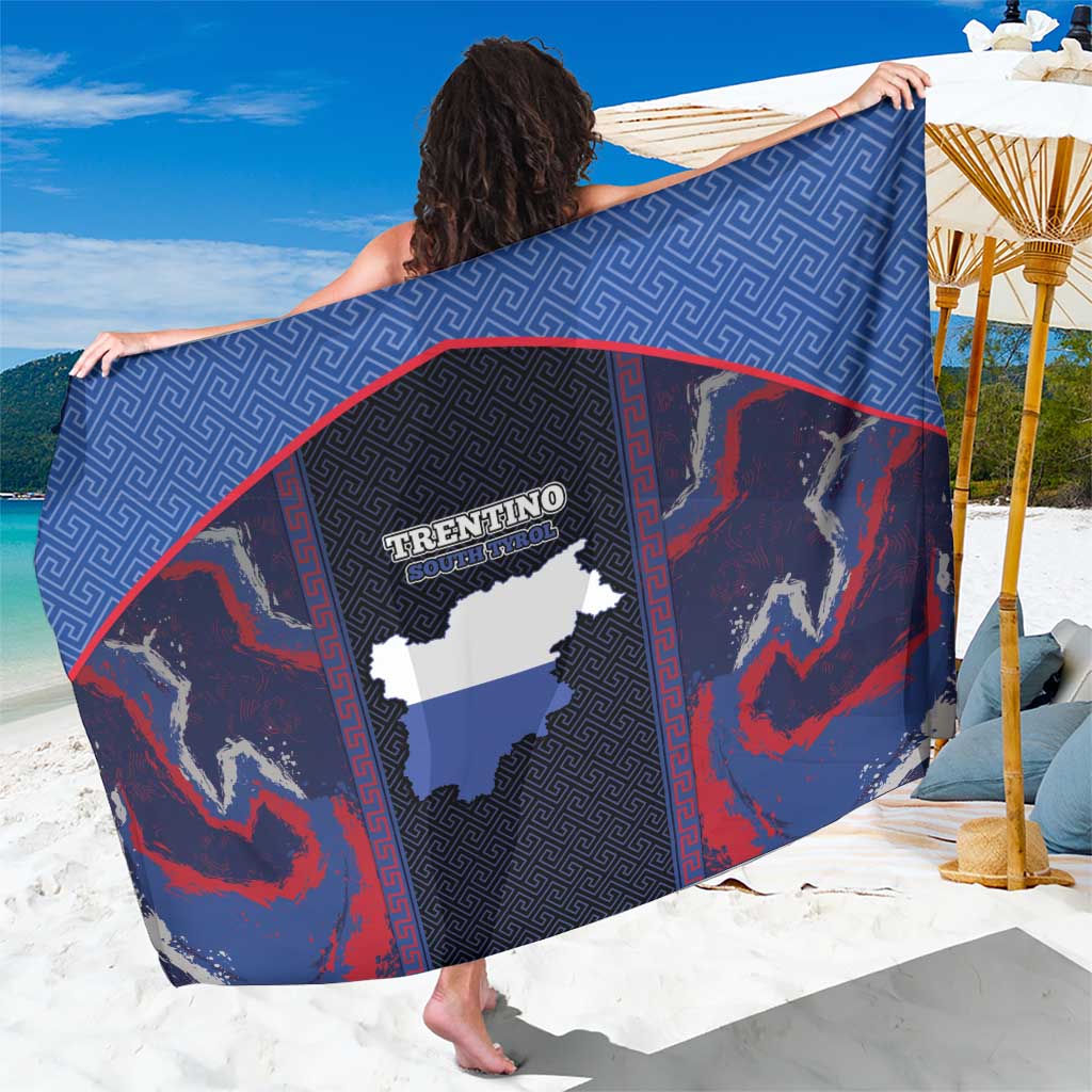 Italy Trentino-South Tyrol Sarong Coat Of Arms Eagle And Roman Patterns