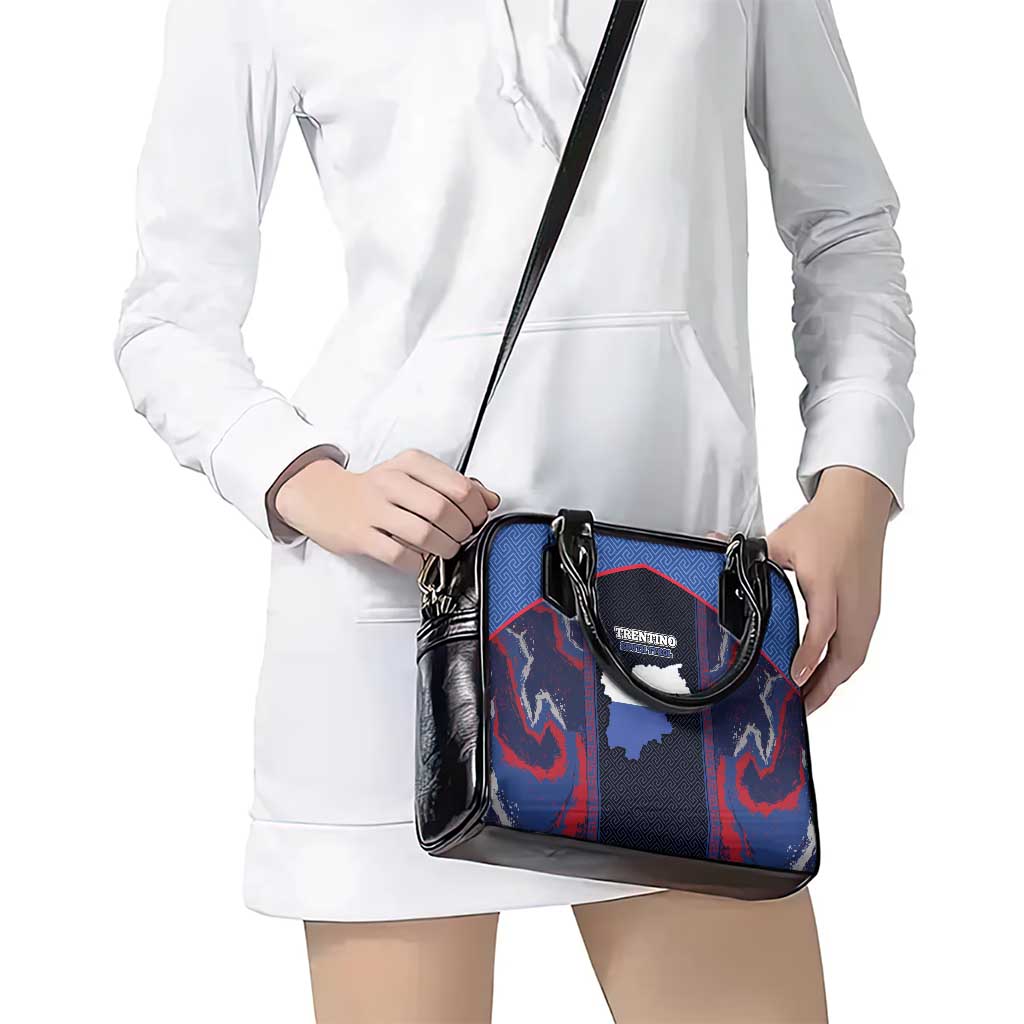Italy Trentino-South Tyrol Shoulder Handbag Coat Of Arms Eagle And Roman Patterns