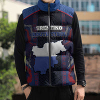 Personalized Italy Trentino-South Tyrol Sleeveless Puffer Jacket Coat Of Arms Eagle And Roman Patterns