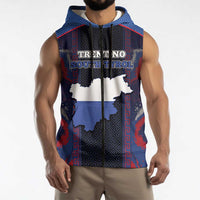 Personalized Italy Trentino-South Tyrol Sleeveless Zip Hoodie Coat Of Arms Eagle And Roman Patterns