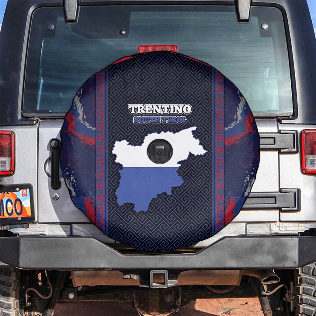 Italy Trentino-South Tyrol Spare Tire Cover Coat Of Arms Eagle And Roman Patterns