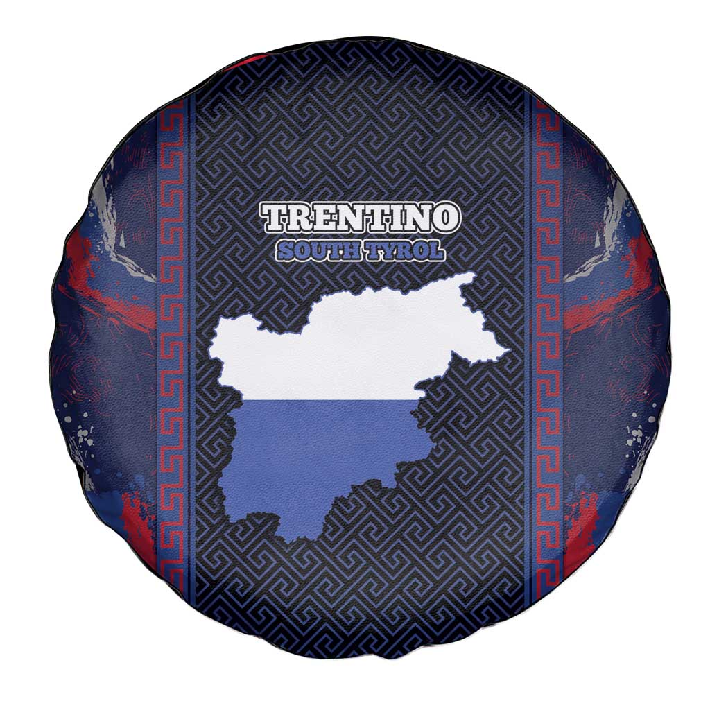 Italy Trentino-South Tyrol Spare Tire Cover Coat Of Arms Eagle And Roman Patterns
