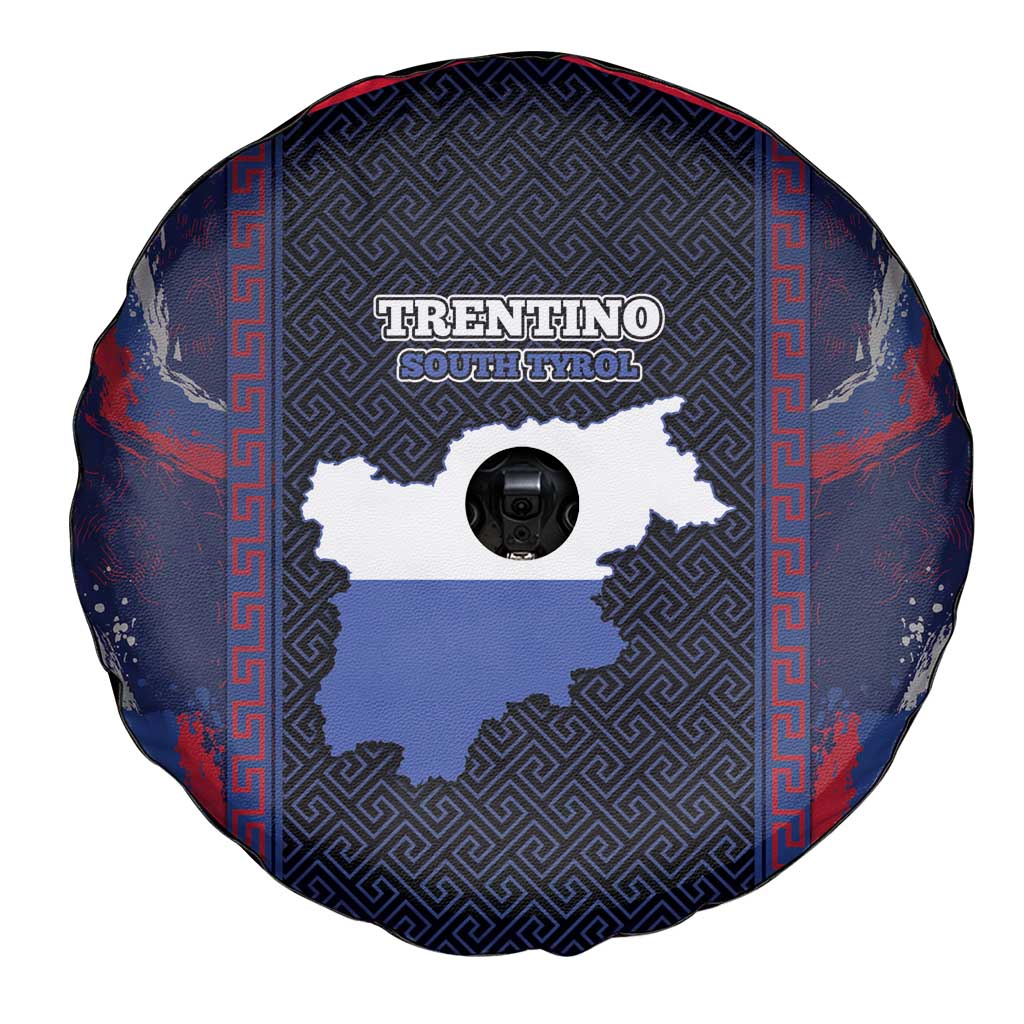 Italy Trentino-South Tyrol Spare Tire Cover Coat Of Arms Eagle And Roman Patterns