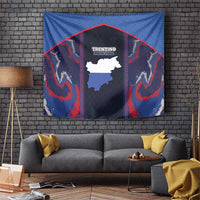 Italy Trentino-South Tyrol Tapestry Coat Of Arms Eagle And Roman Patterns