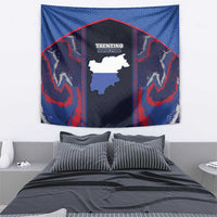 Italy Trentino-South Tyrol Tapestry Coat Of Arms Eagle And Roman Patterns