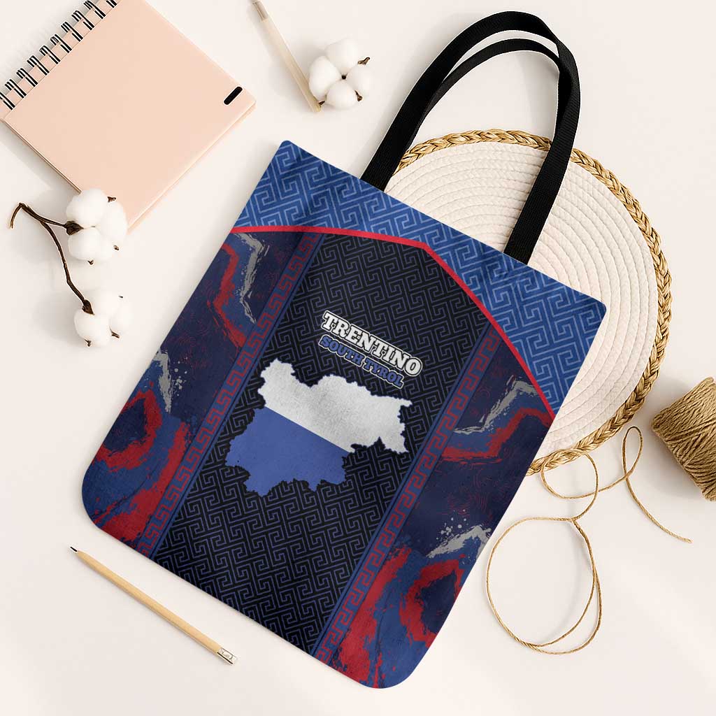 Italy Trentino-South Tyrol Tote Bag Coat Of Arms Eagle And Roman Patterns