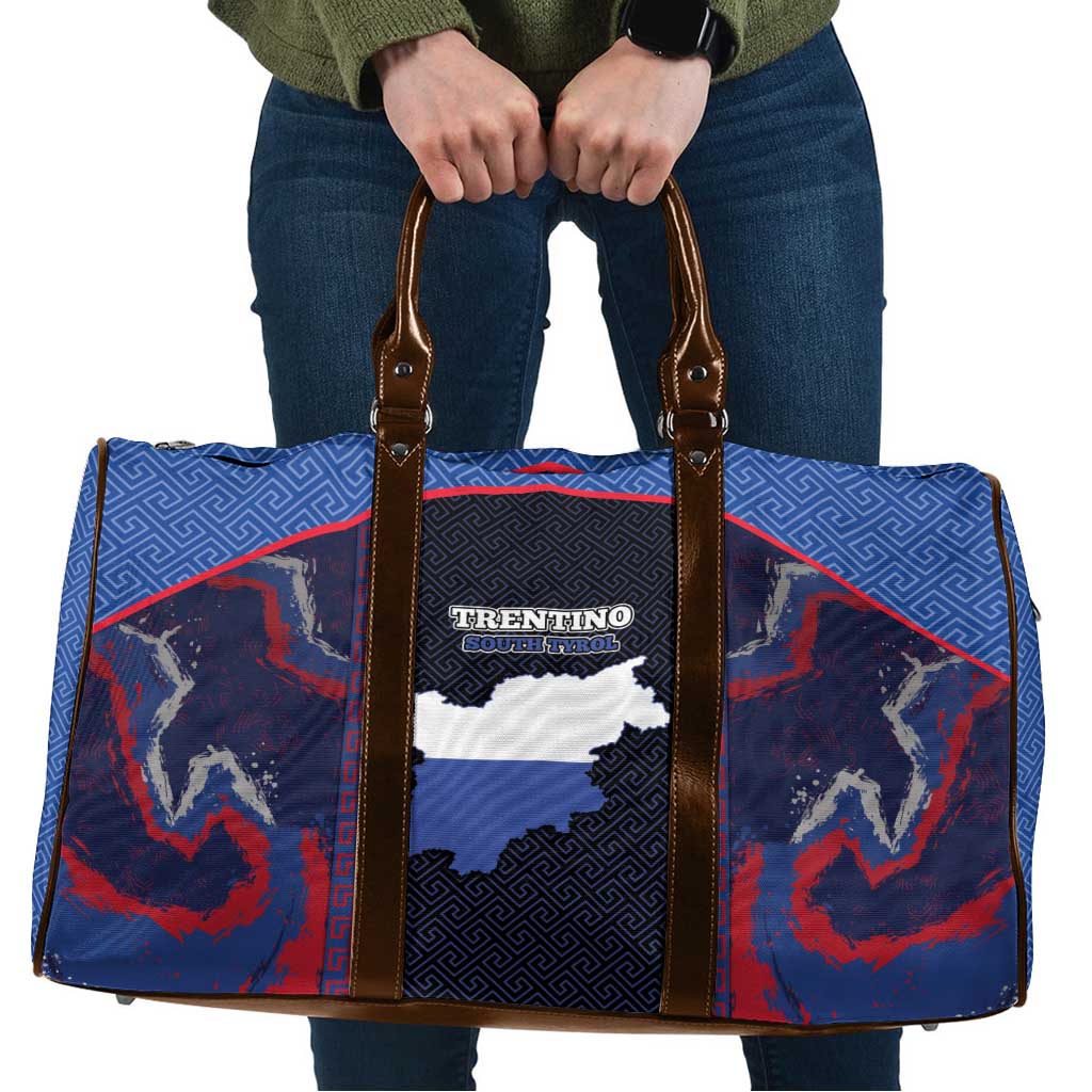 Italy Trentino-South Tyrol Travel Bag Coat Of Arms Eagle And Roman Patterns
