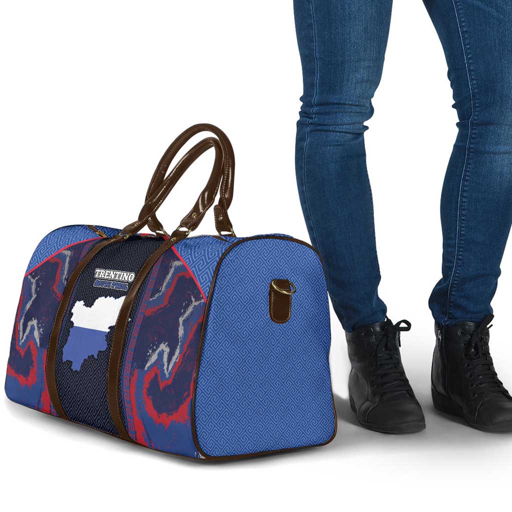 Italy Trentino-South Tyrol Travel Bag Coat Of Arms Eagle And Roman Patterns