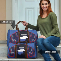 Italy Trentino-South Tyrol Travel Bag Coat Of Arms Eagle And Roman Patterns