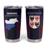 Personalized Italy Trentino-South Tyrol Tumbler Cup Coat Of Arms Eagle And Roman Patterns