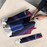 Italy Trentino-South Tyrol Umbrella Coat Of Arms Eagle And Roman Patterns