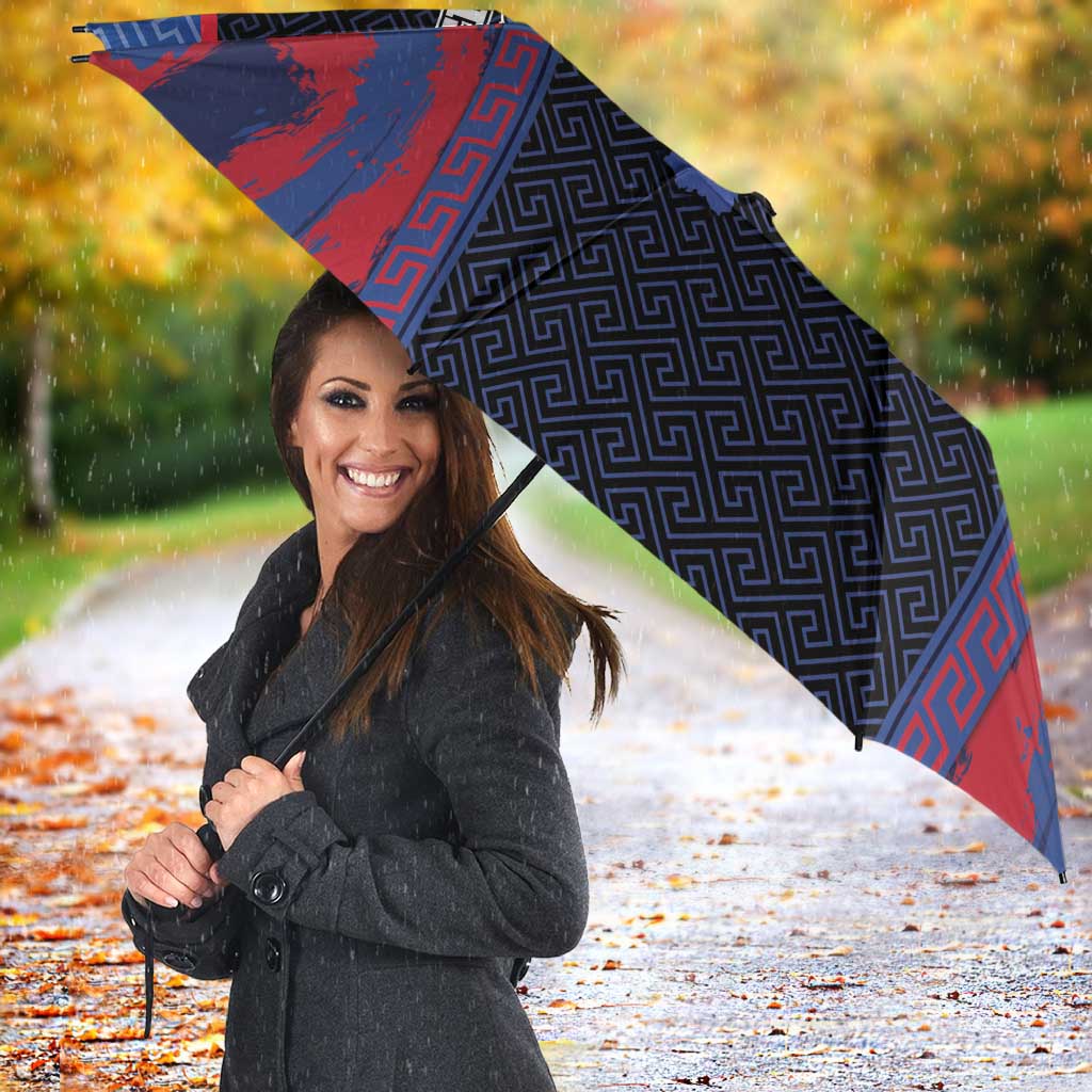 Italy Trentino-South Tyrol Umbrella Coat Of Arms Eagle And Roman Patterns