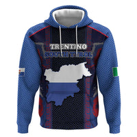 Personalized Italy Trentino-South Tyrol Zip Hoodie Coat Of Arms Eagle And Roman Patterns