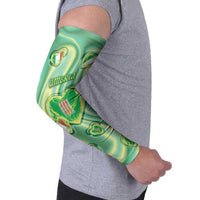 Personalized Italy Umbria Arm Sleeves Flag Emerald Heart Candy