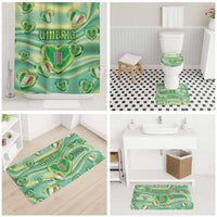 Italy Umbria Bathroom Set Flag Emerald Heart Candy