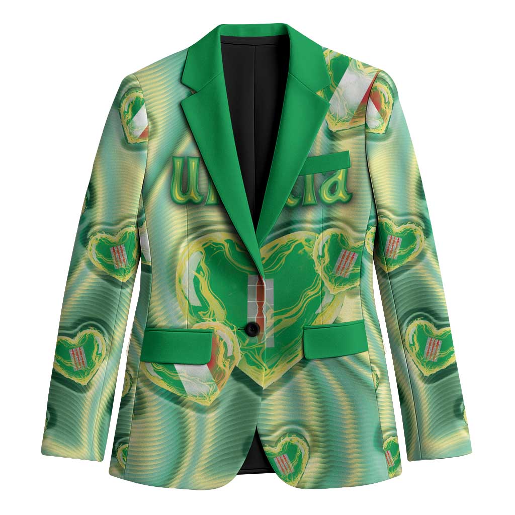 Personalized Italy Umbria Blazer Flag Emerald Heart Candy