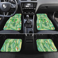 Personalized Italy Umbria Car Mats Flag Emerald Heart Candy