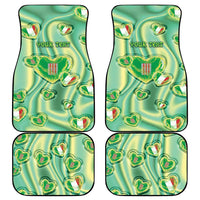 Personalized Italy Umbria Car Mats Flag Emerald Heart Candy