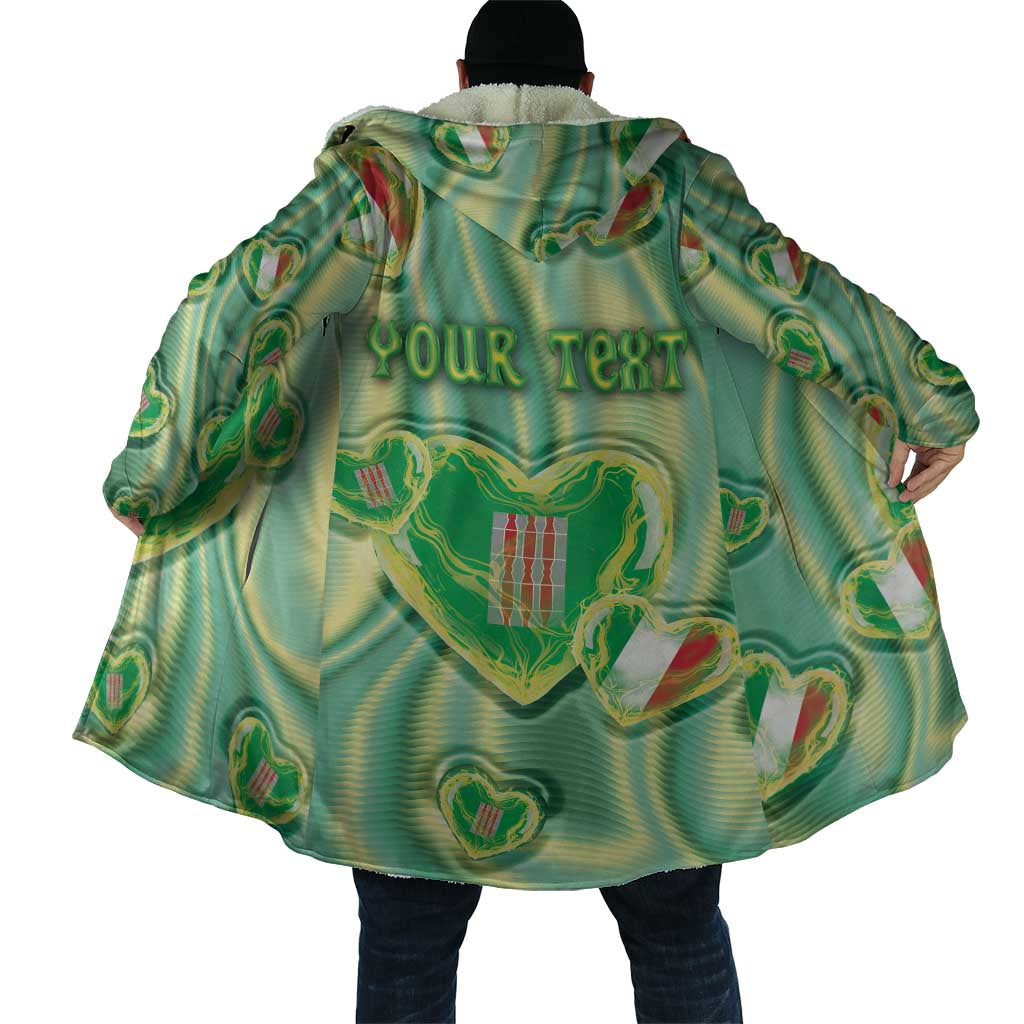Personalized Italy Umbria Cloak Flag Emerald Heart Candy