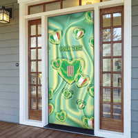 Personalized Italy Umbria Door Cover Flag Emerald Heart Candy