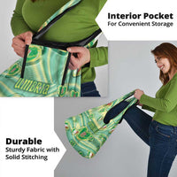 Italy Umbria Grocery Bag Flag Emerald Heart Candy