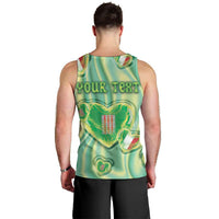 Personalized Italy Umbria Men Tank Top Flag Emerald Heart Candy