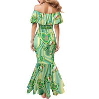 Personalized Italy Umbria Mermaid Dress Flag Emerald Heart Candy