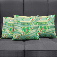 Italy Umbria Pillow Cover Flag Emerald Heart Candy