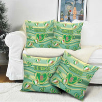 Italy Umbria Pillow Cover Flag Emerald Heart Candy