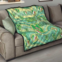 Italy Umbria Quilt Flag Emerald Heart Candy