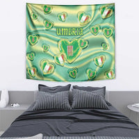 Italy Umbria Tapestry Flag Emerald Heart Candy