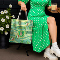 Italy Umbria Tote Bag Flag Emerald Heart Candy