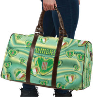 Italy Umbria Travel Bag Flag Emerald Heart Candy