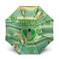 Italy Umbria Umbrella Flag Emerald Heart Candy
