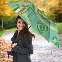 Italy Umbria Umbrella Flag Emerald Heart Candy