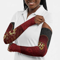 Custom Egypt Football Arm Sleeves Tribal Eagle With Ancient Egyptian Patterns