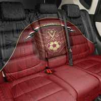 Egypt Football Back Car Seat Cover Tribal Eagle With Ancient Egyptian Patterns