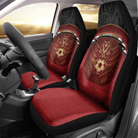 Egypt Football Car Seat Cover Tribal Eagle With Ancient Egyptian Patterns