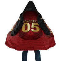 Custom Egypt Football Cloak Tribal Eagle With Ancient Egyptian Patterns