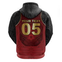 Custom Egypt Football Hoodie Tribal Eagle With Ancient Egyptian Patterns