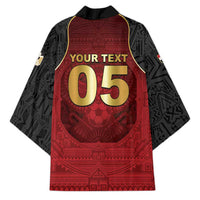 Custom Egypt Football Kimono Tribal Eagle With Ancient Egyptian Patterns